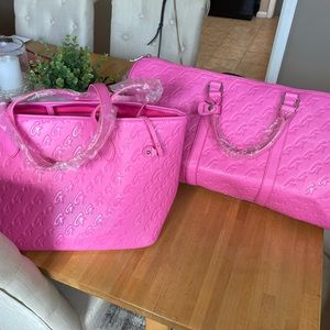 Brand new pink Glam-Aholic Travel Set
